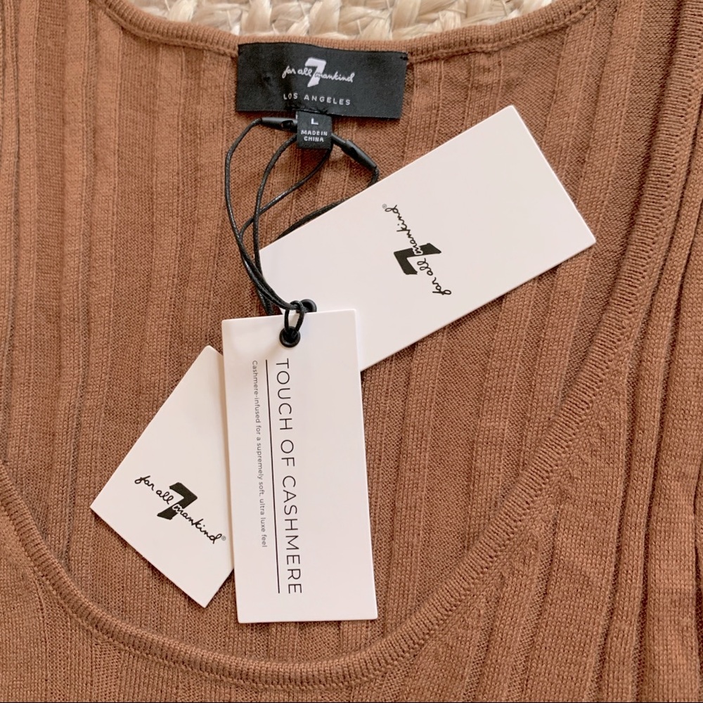 7 for All Mankind - knit tank - Size Large - Picture 3 of 6